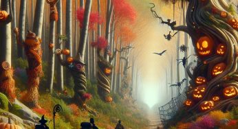 Michigan Forest transforms into Illuminated Halloween Night Walk!