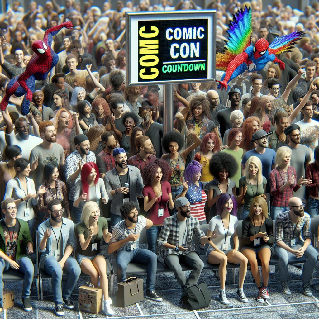 Comic Con Countdown Fun