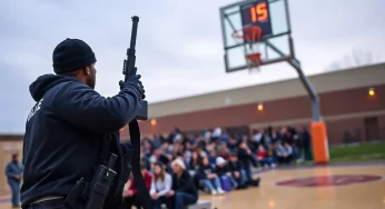 Gun-Wielding Suspect Arrested at Pontiac School Basketball Game, Community on High Alert
