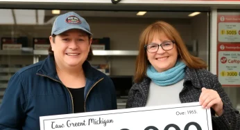 Two Friends in Westland, Michigan Win Over $384,000 Lottery Jackpot
