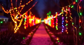 Wayne County Lightfest Shines Bright with 100,000 Holiday Lights