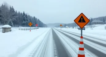 Winter Weather Causes 207 Traffic Crashes in Metro Detroit Over Holiday Weekend