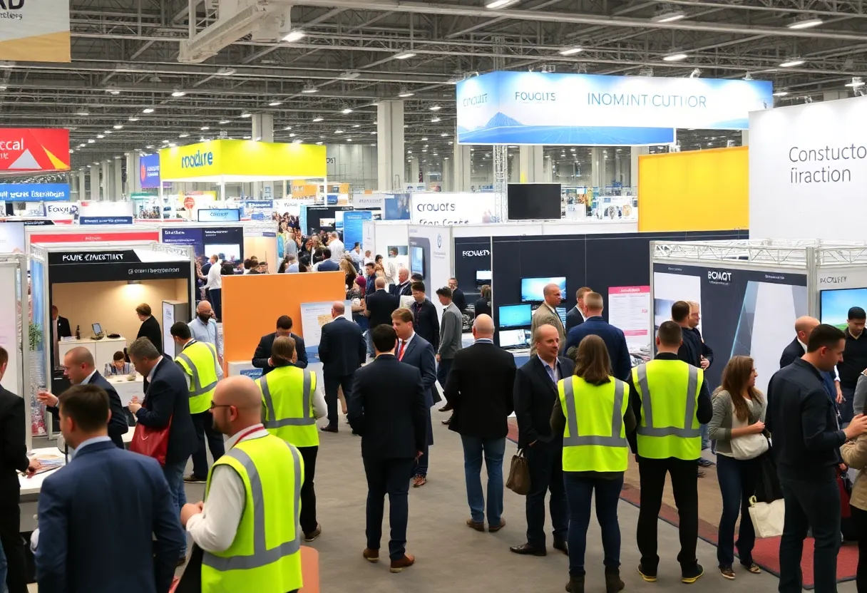 Exhibitors and attendees at the Great Lakes Design & Construction EXPO 2024