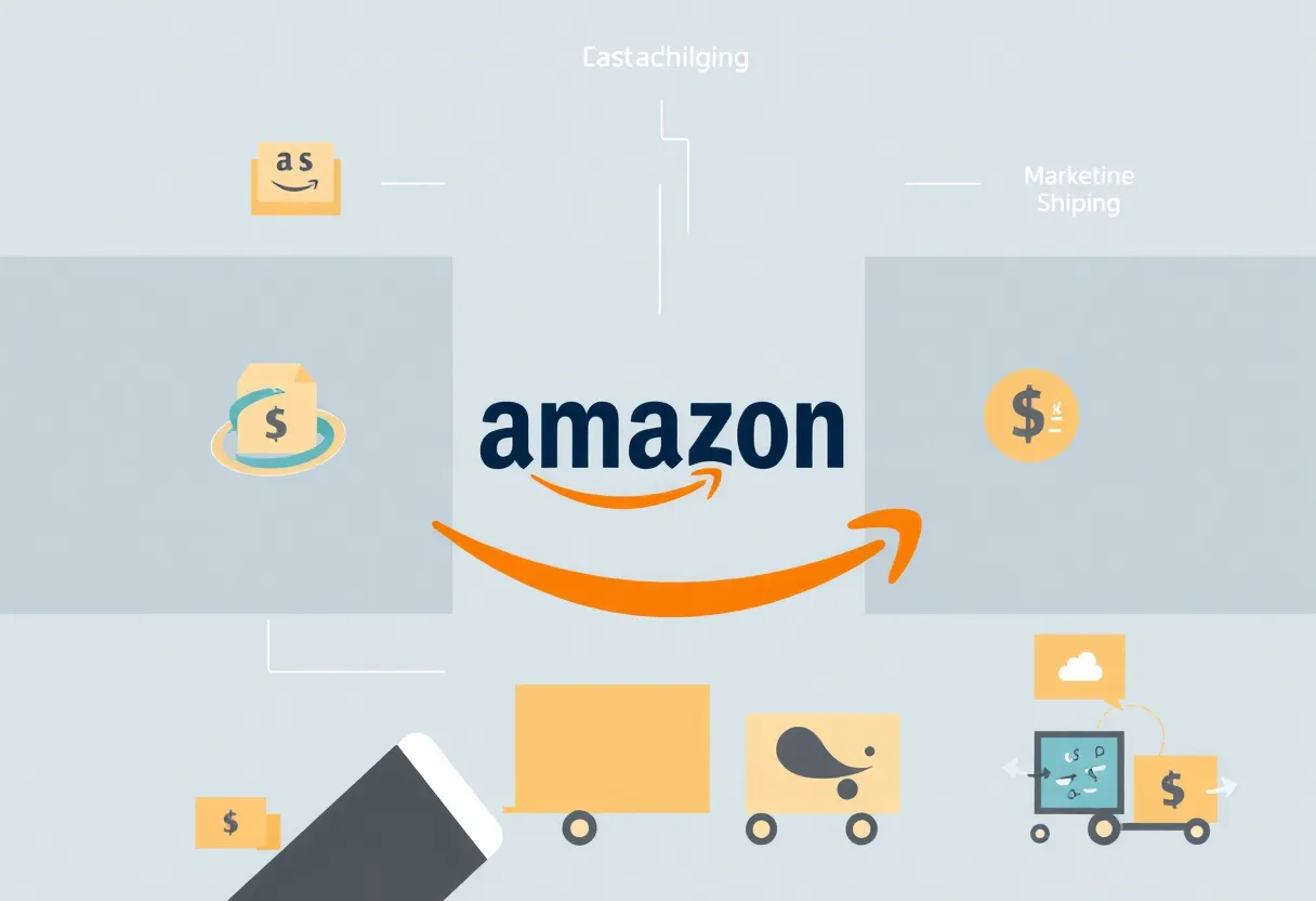 Visual representation of Amazon marketing strategies in 2021