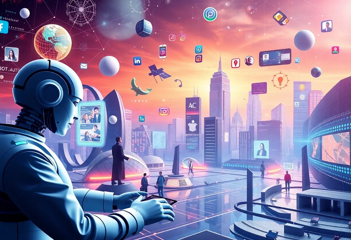 Visual representation of content marketing trends in 2025