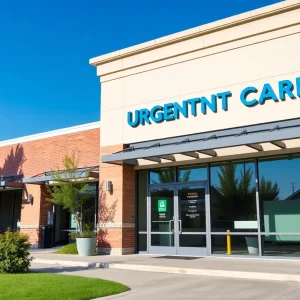 Exterior view of the new Petoskey urgent care center