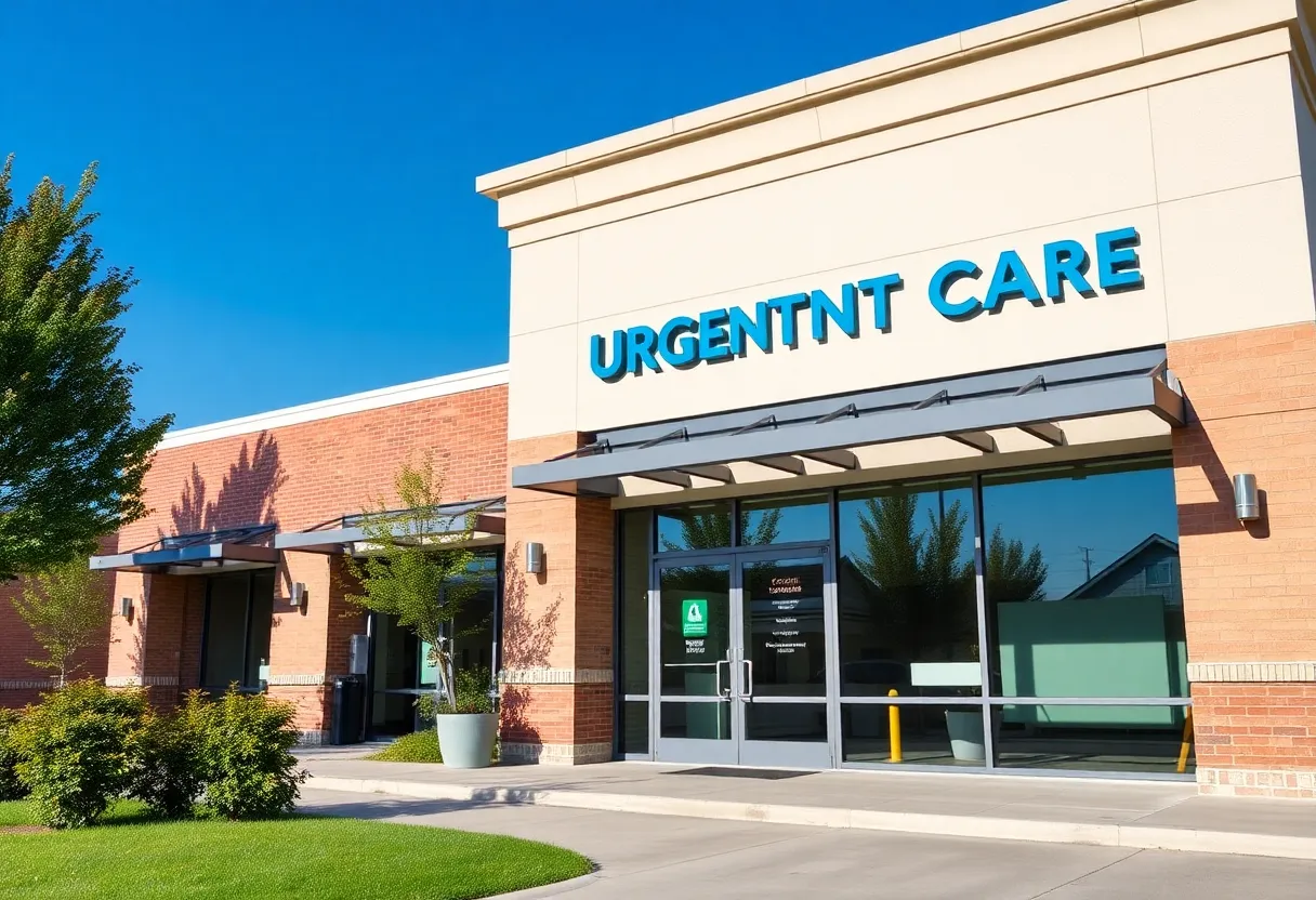 Exterior view of the new Petoskey urgent care center