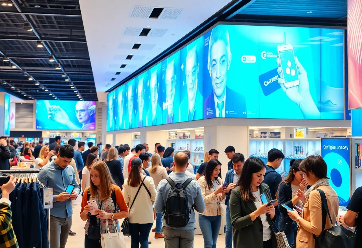 Retailers using social media marketing to engage customers