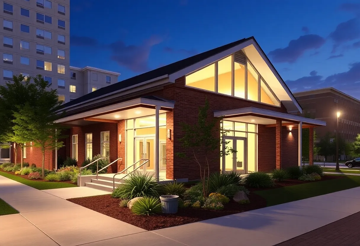 Renovation work on Skillman branch of Detroit Public Library
