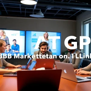 Participants engaging in a webinar on ChatGPT for B2B marketing