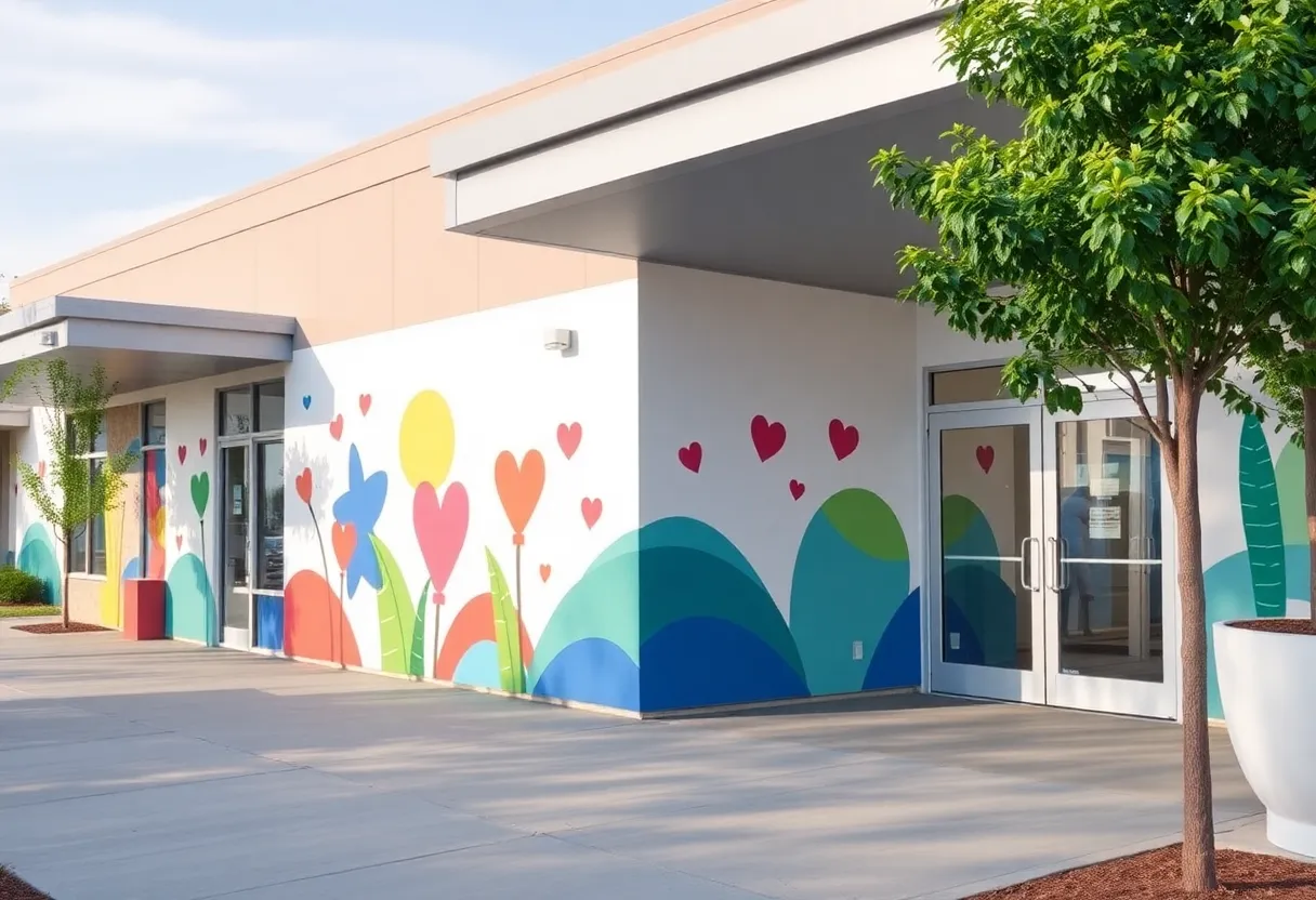 Interior view of the newly renovated Ypsilanti Health Center