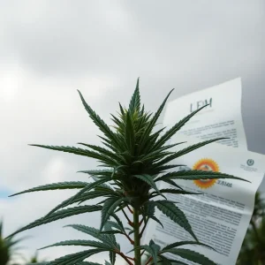 Healthcare professionals discussing medical cannabis in a clinical setting.