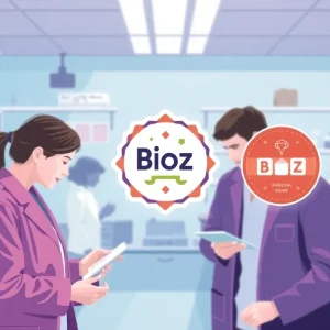 Bioz Badges used by researchers in a lab setting