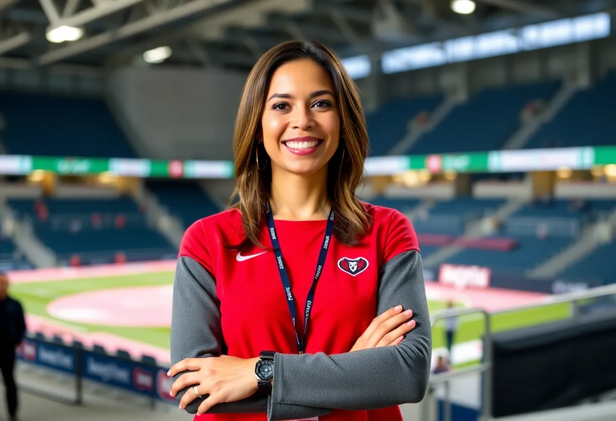 Cathy Jerome, Vice President of Marketing for Washington Spirit