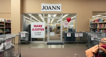 Joann Fabric to Close 33 Stores in Michigan Amid Bankruptcy