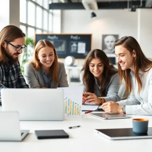 Team at Digital Silk working on e-commerce growth strategies