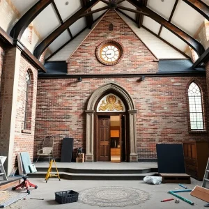 Renovated historic church in Detroit transformed into a modern home