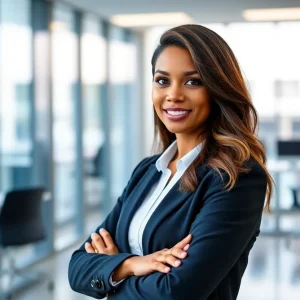 Portrait of Lee-Asha Dukhie, Head of Digital Marketing at KC Global Media