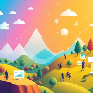 A visual representation of market segmentation strategies and technologies.
