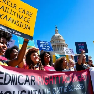 Advocates rallying for Medicaid expansion at Mississippi State Capitol