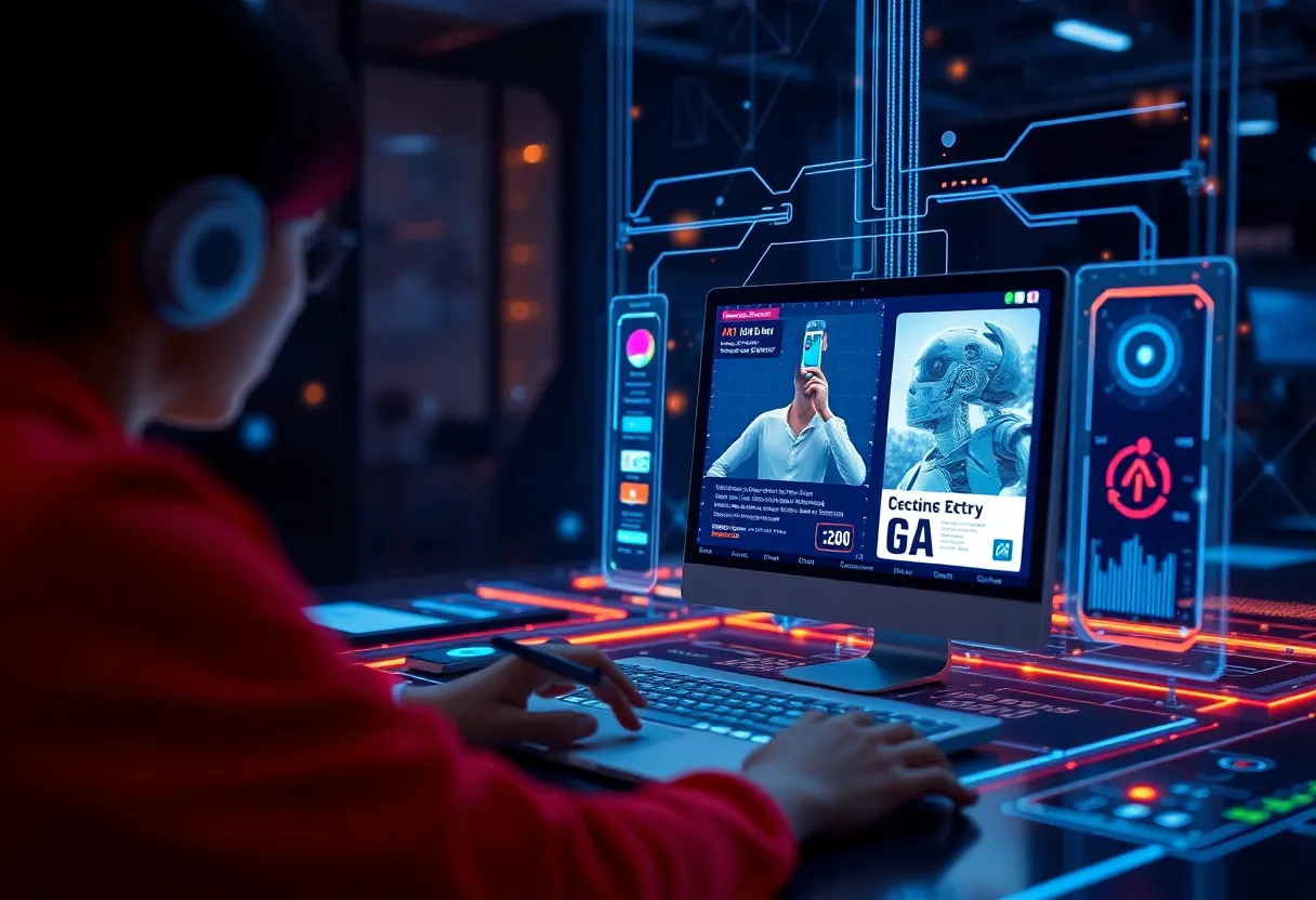 Advanced ad creation tools powered by AI for digital marketing.