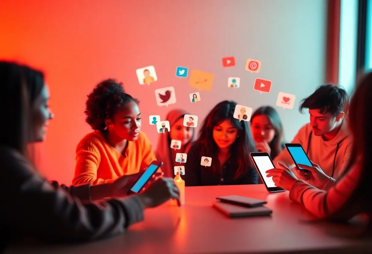 Nonprofit organizations engaging with their audience on social media platforms.
