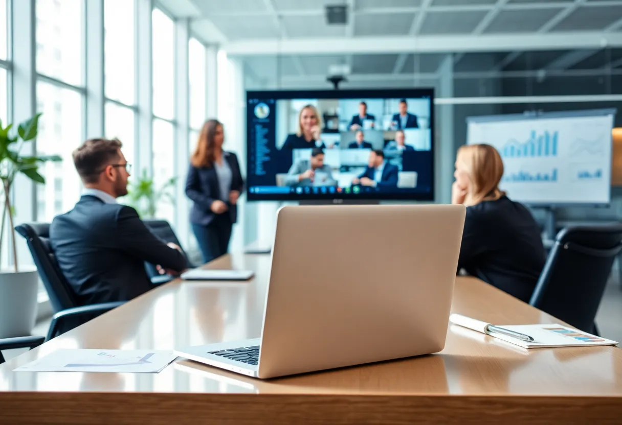 Participants in a conference call at Stoneridge Inc.