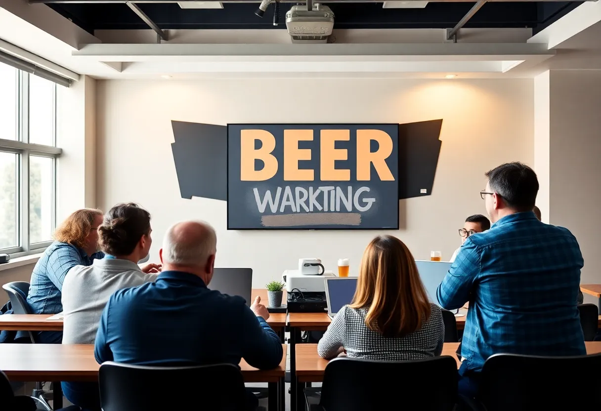 Online classroom for UC Davis Digital Marketing for Craft Breweries course