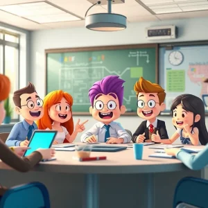 Animation characters in marketing and education