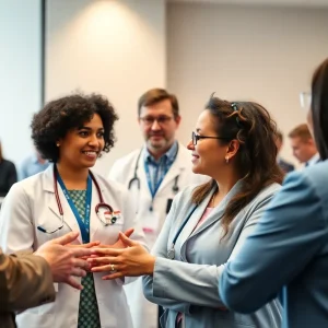 A group discussion on arthritis management at the National Patients’ Convention.