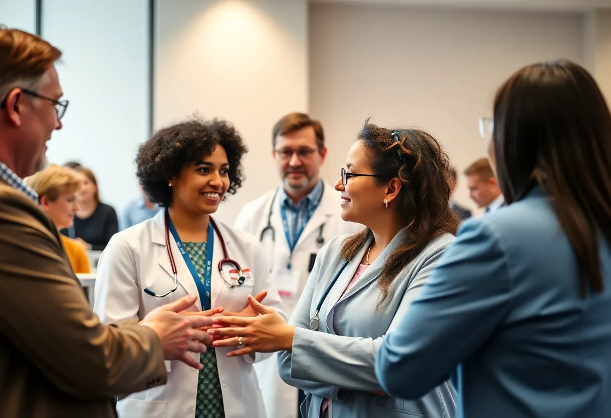 A group discussion on arthritis management at the National Patients’ Convention.