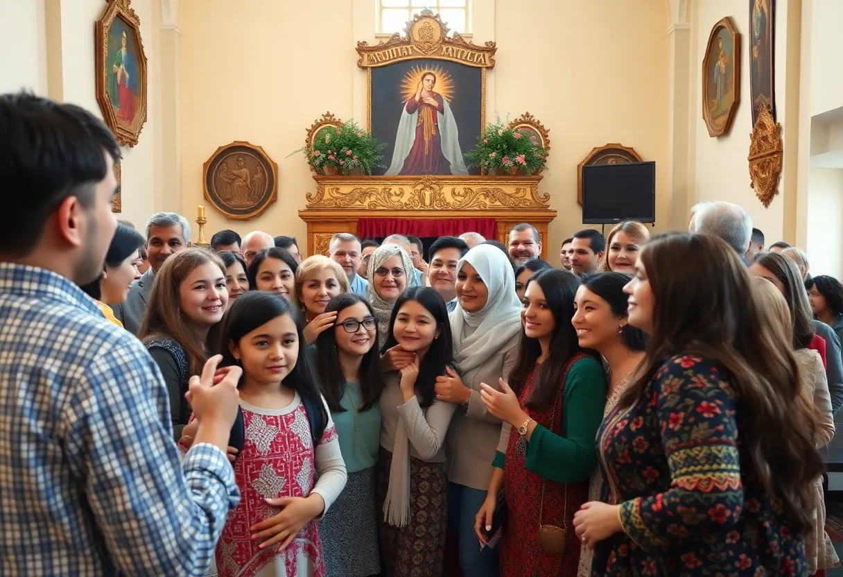 AYF-YOARF Detroit community gathering at St. Sarkis Church