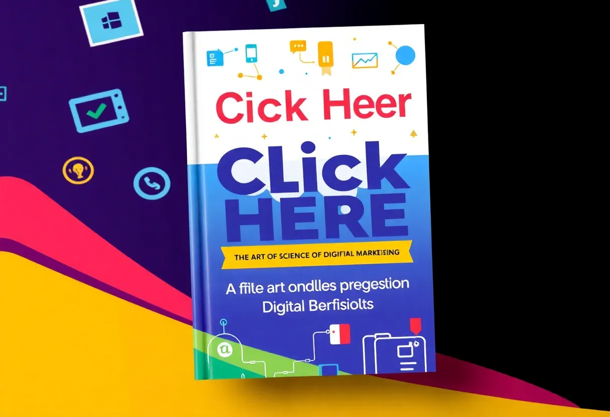Book cover of 'Click Here: The Art and Science of Digital Marketing and Advertising' by Alex Schultz