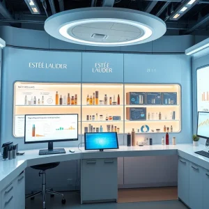Estée Lauder and Microsoft partnership showcasing technology in beauty