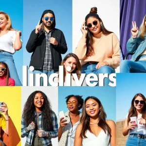 Influencer marketing scene in Los Angeles showcasing collaborations.
