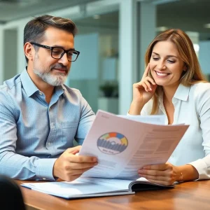 Investment Adviser in office reviewing updated SEC compliance guidelines