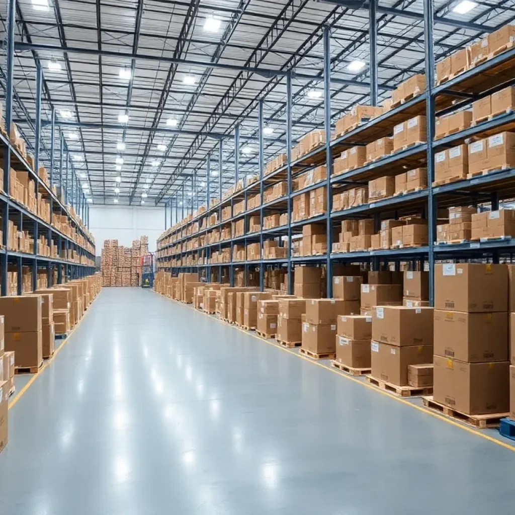 Temperature-controlled warehouse operated by Lineage