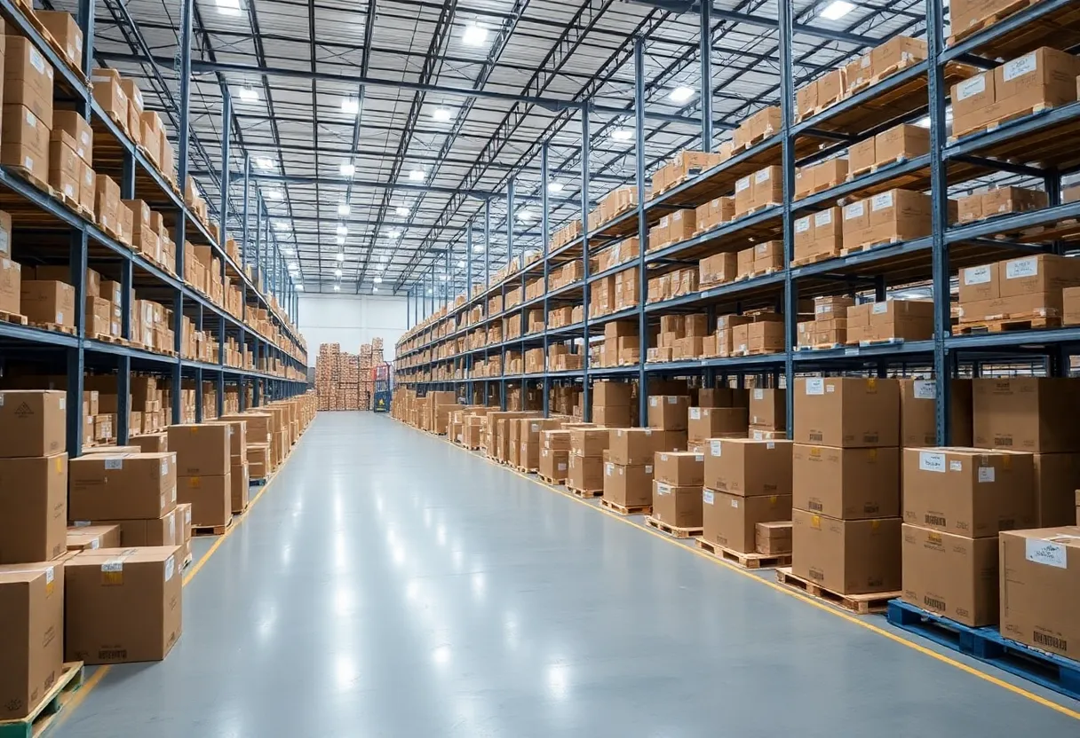 Temperature-controlled warehouse operated by Lineage