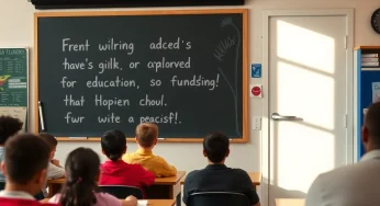 Michigan Schools Face Uncertain Future as Federal Funding Threat Looms