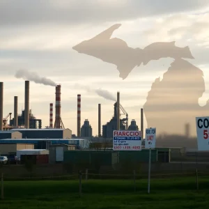 A depiction of Michigan manufacturing and unemployment trends