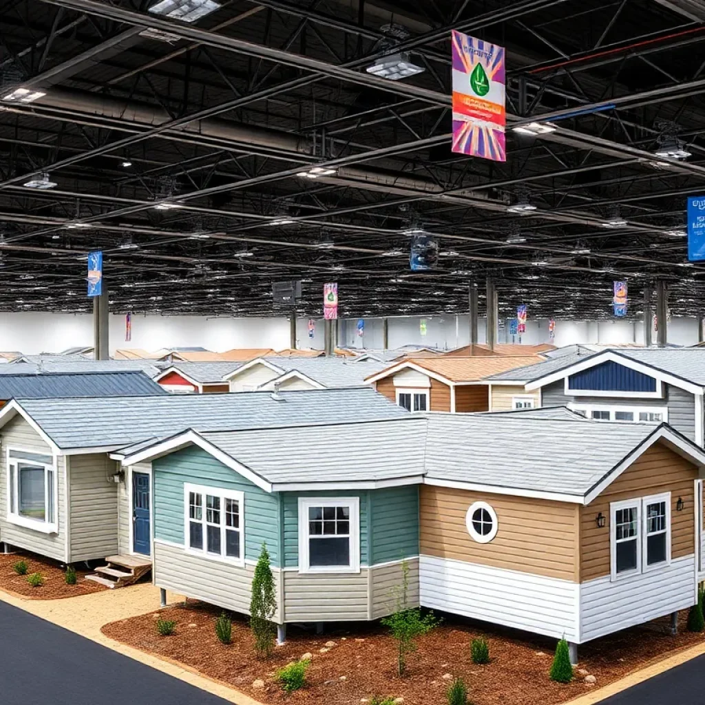 Modern manufactured homes showcased at the Novi Home Show