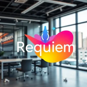 Logo of Requiem, an innovative entertainment marketing company