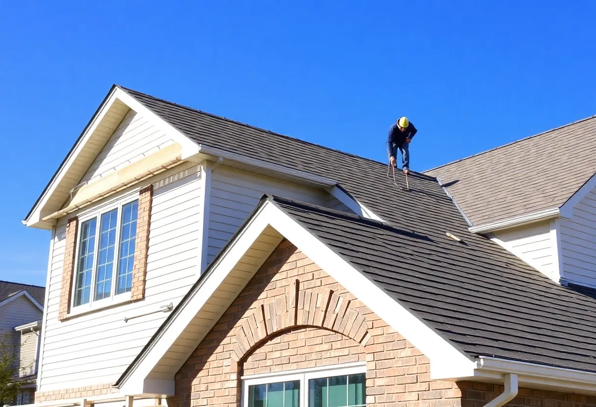 Modern roofing project by Schoenherr Roofing in Novi, MI