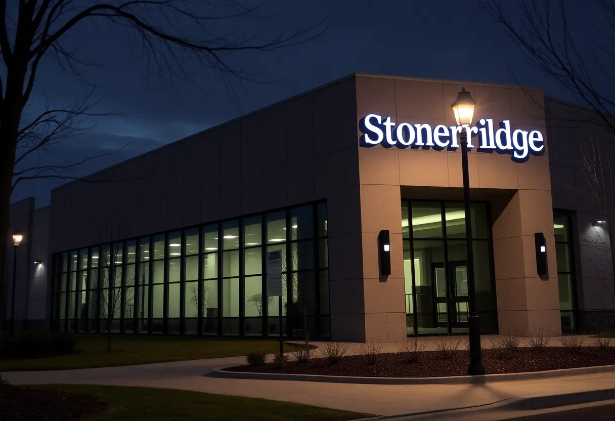 The headquarters of Stoneridge Inc. in Novi, Michigan.