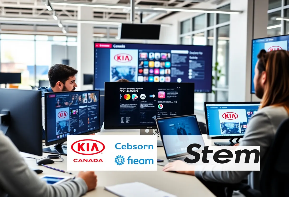 Stream Companies certified social media management vendor for Kia Canada