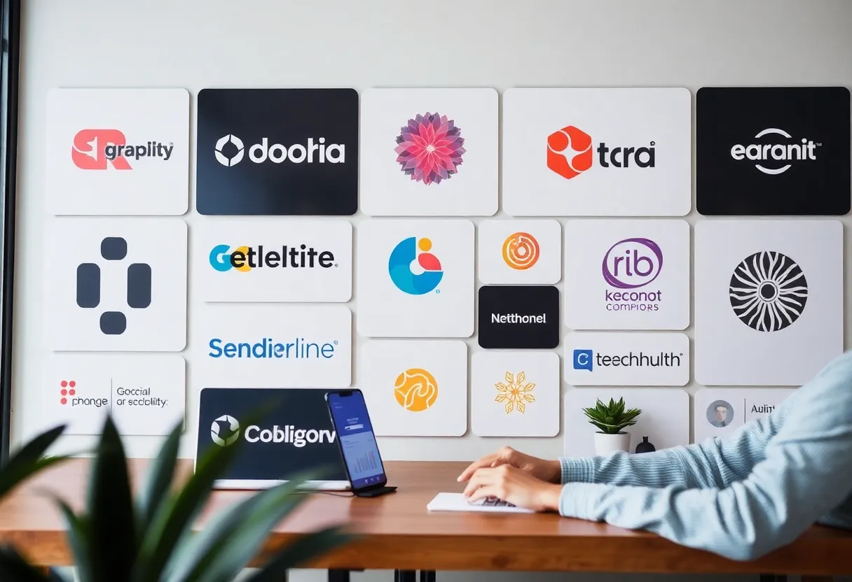 Image showcasing top digital branding agencies for 2025