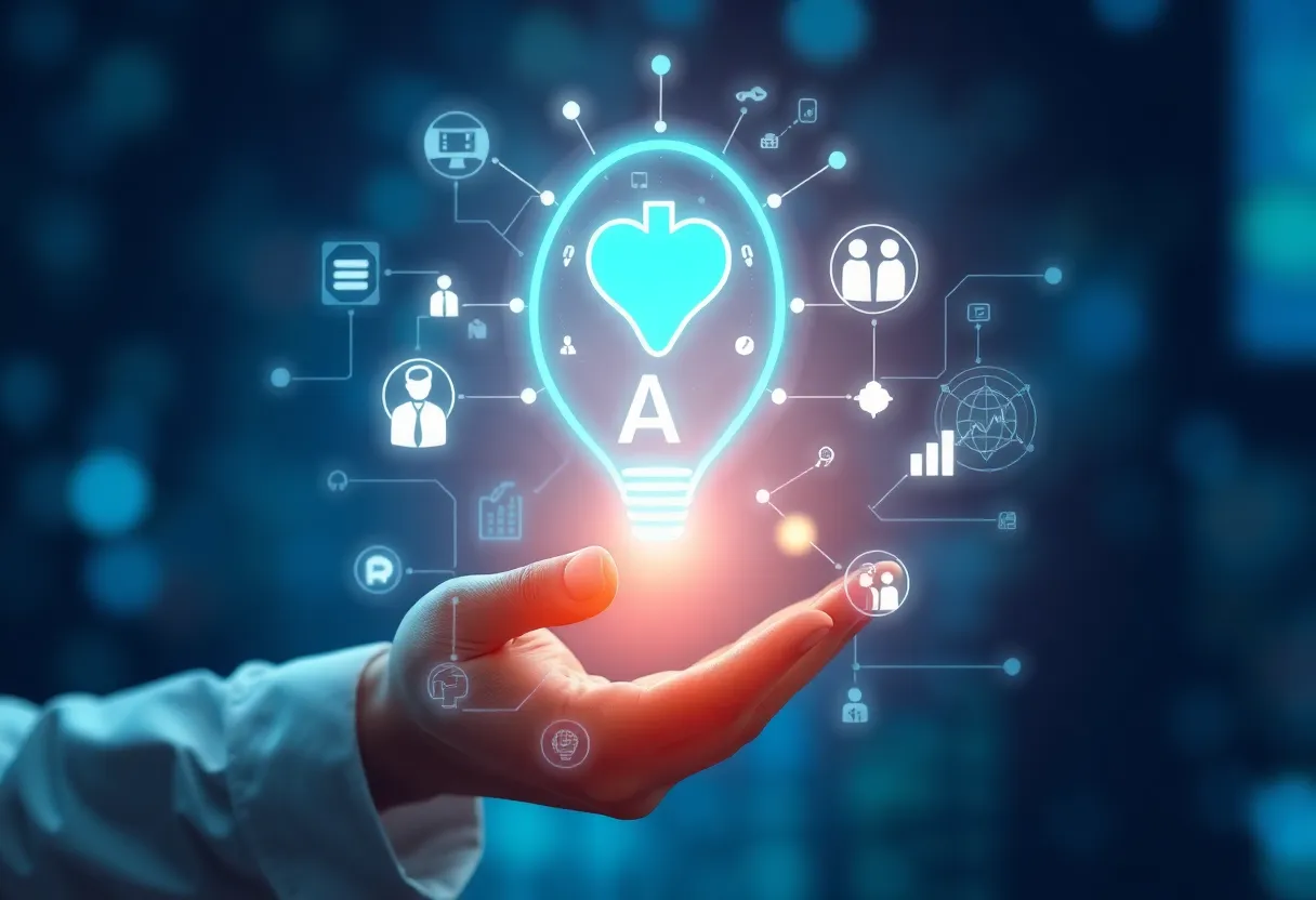 People using mobile devices for healthcare information