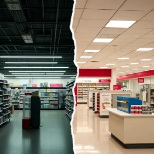 A Walgreens store highlighting the challenges faced in the retail industry.