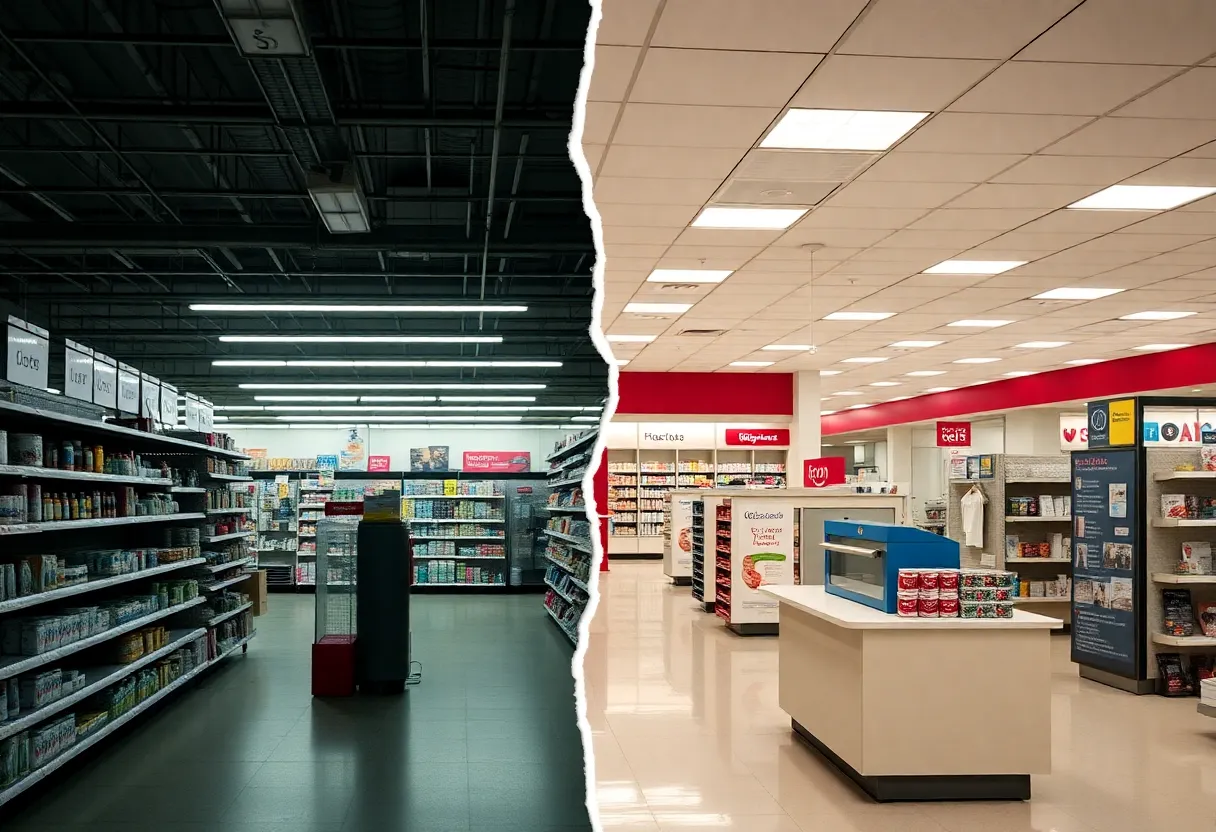 A Walgreens store highlighting the challenges faced in the retail industry.