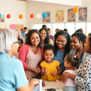Celebration event for community-based care supporting child welfare in Deep East Texas.